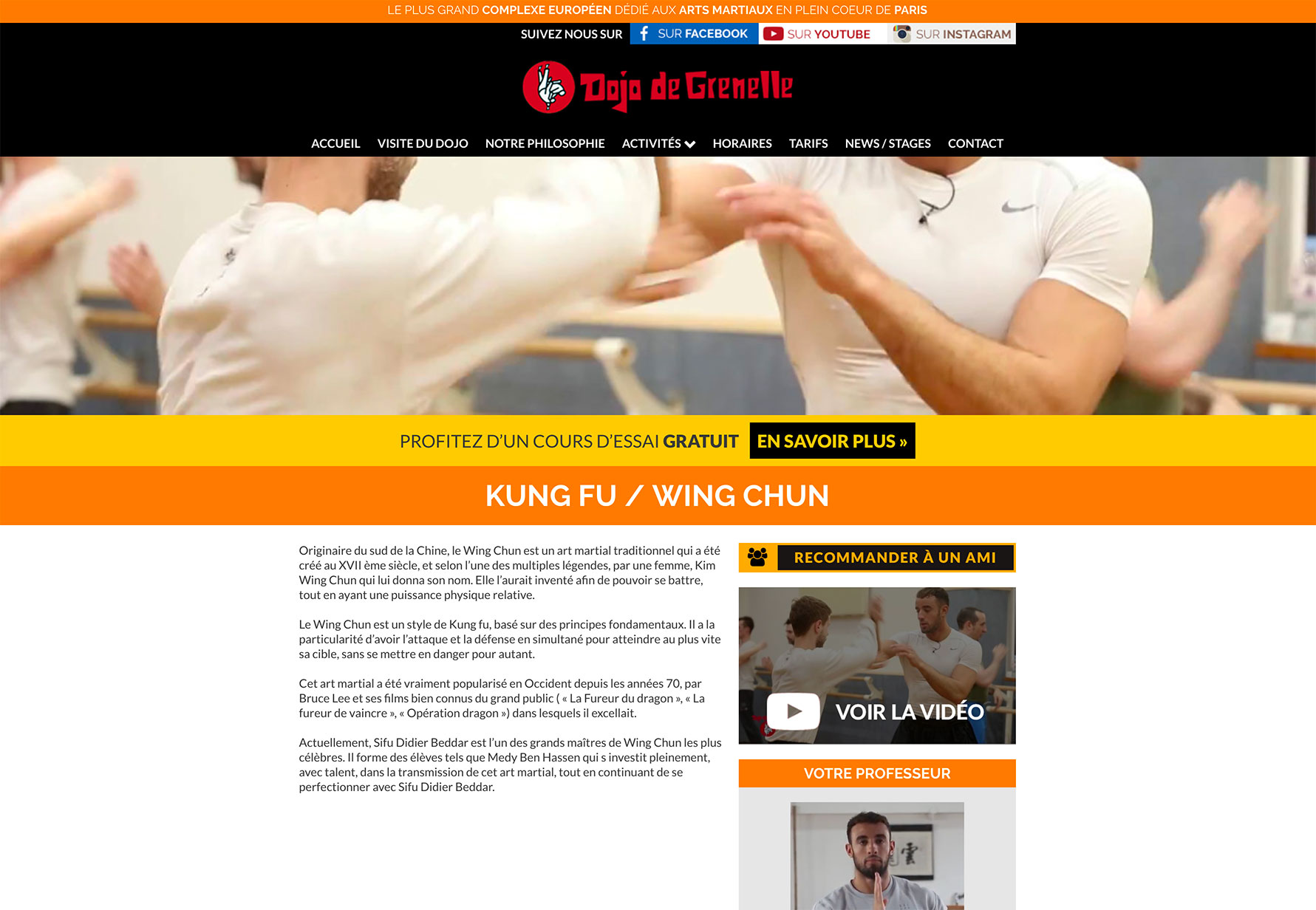 Kung Fu / Wing Chun